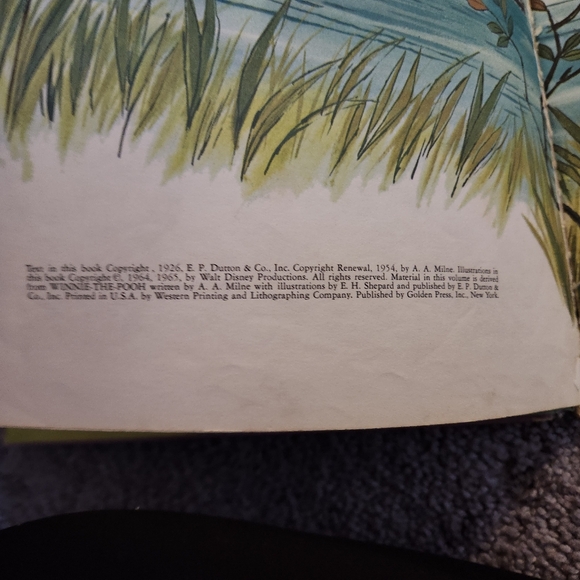 Vintage Winnie the Pooh Books - Picture 8 of 16